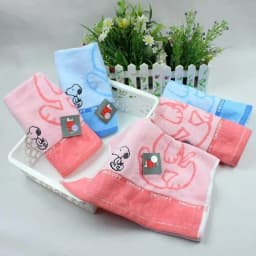 60x30cm Snoopy Towel Cotton Thickened Water Absorption Adult Boys Girls Soft Affinity Face Towel Cute Cartoon Face Washcloth