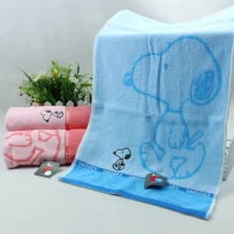 60x30cm Snoopy Towel Cotton Thickened Water Absorption Adult Boys Girls Soft Affinity Face Towel Cute Cartoon Face Washcloth
