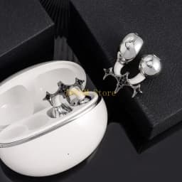 Stylish Earphone Rhinestoned Buckles Creative Earbuds Stabilizers Ergonomic Clip Mechanism for FreeClip 2 Daily Use Best Sale
