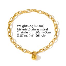 Stainless Steel Bracelets Minimalist Fresh Tassel Chain Personality Design Bracelets For Women Jewelry Banquet Gifts New Popular
