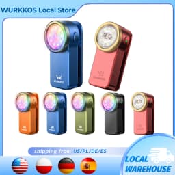 Wurkkos HD03 Clip Light 680LM USB C Rechargeable Pocket Flashlight Mini Spotlight/Flooglight Portable EDC RGB Torch with Magnet