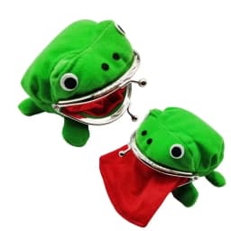 Bandai Naruto Cartera De Rana Anime Japonés Rana Linda Cartera Cosplay Ninja Monedero Pequeño Bolso Titular