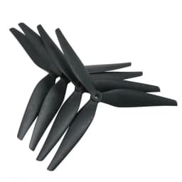 10Pair HQProp Prop 10X5X3 10X5.5X3 9X5X3 1050 1055 9050 10inch 3 Blades Black Carbon Reinforced Nylon Propeller for RC FPV Parts