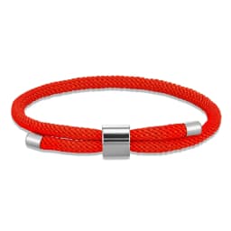 MKENDN Minimalist Stainless Steel Bracelet Men Women Handmade Adjustable Size Rope Couple Bracelets Summer Beach Jewelry Gift