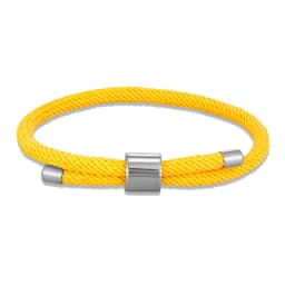 MKENDN Minimalist Stainless Steel Bracelet Men Women Handmade Adjustable Size Rope Couple Bracelets Summer Beach Jewelry Gift