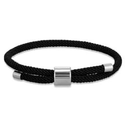 MKENDN Minimalist Stainless Steel Bracelet Men Women Handmade Adjustable Size Rope Couple Bracelets Summer Beach Jewelry Gift