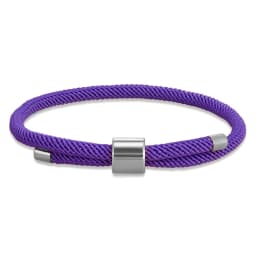 MKENDN Minimalist Stainless Steel Bracelet Men Women Handmade Adjustable Size Rope Couple Bracelets Summer Beach Jewelry Gift