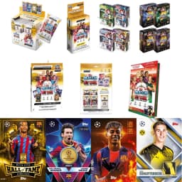 2025-26 Topps UCC UEFA Champions League Match Attax Official Soccer Trading Cards Box Messi Haaland Yamal Football Star Cards