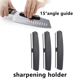 【1-3pcs】15° Angle Guide Angles Knife Sharpener Fixed Angle Accessories Profession Tools Whetstone Kitchen Knive Holder