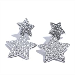 Yhpup New Stainless Steel Pentagram Star Dangle Earrings Bijoux Women Simple Metal Rust Proof Trendy Daily Gold Color Jewelry