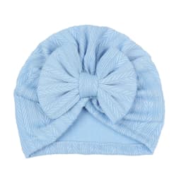 Cute Baby Hat Girls Kids Beanie Bowknot Cap Newborn Photography Spring Autumn Turban Infant Children Props