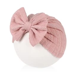 Cute Baby Hat Girls Kids Beanie Bowknot Cap Newborn Photography Spring Autumn Turban Infant Children Props