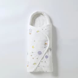 Baby Swaddling Blanket Cotton Infant Nursery Wrap For Newborns Dinosaur Print Head Neck Protector Blanket Warm Baby Blanket