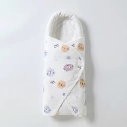 Baby Swaddling Blanket Cotton Infant Nursery Wrap For Newborns Dinosaur Print Head Neck Protector Blanket Warm Baby Blanket