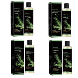 Rosemary Natural Shampoo Hair Thickness Loss Deep Nourishing Scalp Care Strengthen Repair Damaged Oil Control For Men Women