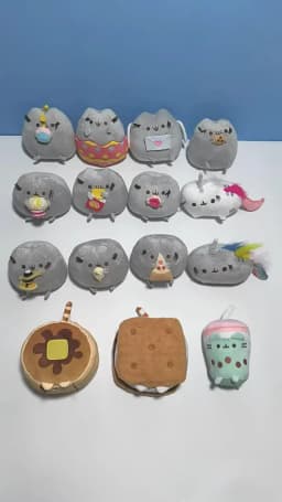 Pusheen Cat Ornament Pusheen Pillow Decoration Anime Cat Accessories Sofa Cushion Home Decor Pusheen Cat Fans Birthday Gifts