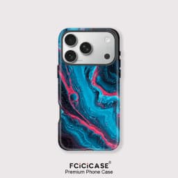 Fcicicase For Magsafe Phone Case for iPhone Air 17 16 15 14 13 12 11 Pro Max Magnetic Wireless Charge Painting Pattern Cover