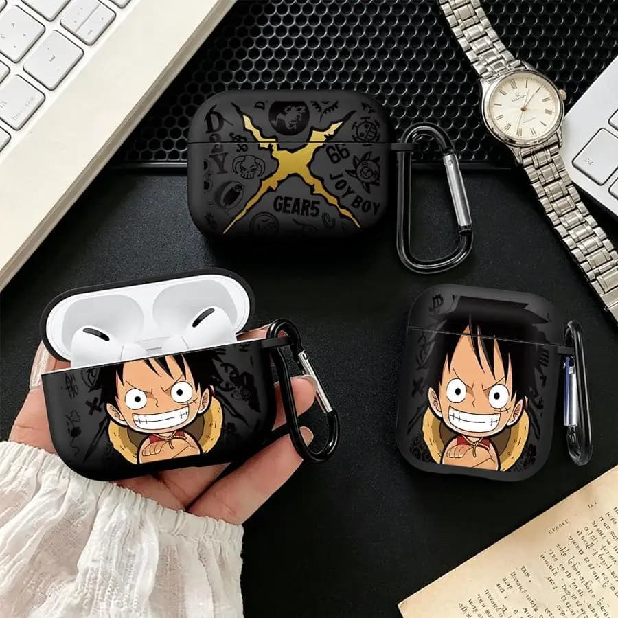 Earphone Cases Cover Case For Airpods 3 2 Pro 4 Pro3 1 Pro2 One P-Piece Zoro Luffy