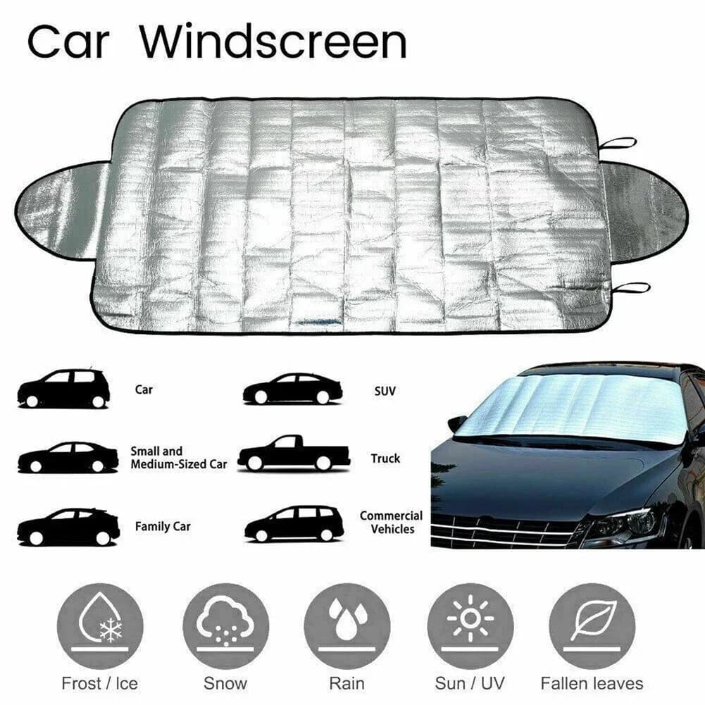 200x70CM Car Windshield Sun Shade Protection Anti-Snow Anti-Frost Sun Cover for Car Windscreen