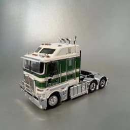 New IN STOCK MJ 1:64 Miniatue Kenworth K200 Alloy Diecast Model Car Toy Australian Heavy Truck Tractor Head Trailer Model Car