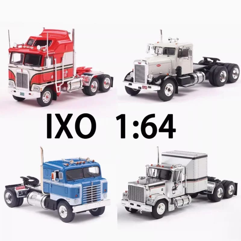 IXO 1:64 1976 Kenworth K100/1950 Bullnose/1955 Peterbilt 281 Truck Model Alloy Car Model Holiday Gifts Toys