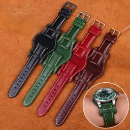 For any brand 18mm 20mm 21mm 22m With mat Genuine leather watch strap men cowhide watchband wristwatch band bracelet Accessories