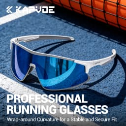 KAPVOE New Photochromic Running Sunglasses Marathon Night Riding MTB Bike Bicycle Outdoor Sport Hiking Glasses Eyewear Equipment