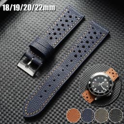 Vintage Genuine Leather Watch Strap Quick Release Bracelet 18mm 19mm 20mm 22mm Men Women Universal Cowhide Bands Breathable Belt