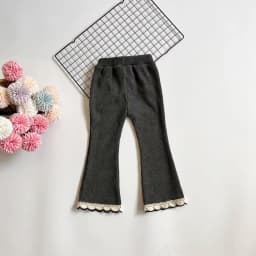 0‑6Y Children Kids Pants Girls Boys Cotton Leggings High Waist Big PP Pants Spring Autumn Casual Soft Fashion Long Trousers