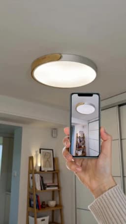 Ultra-thin LED Ceiling Lights for Living Room, Cold, Warm, White, Natural Light, Fixtures