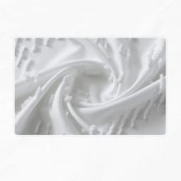 Waterproof Polyester Woven Fabric Shower Curtain White Flocking Shower Curtains for Bathroom Bathtub Bathing Cover with Hooks