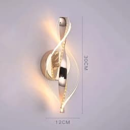 Nordic LED Wall Lamp Living Room Indoor Lighting Originality Lamps Home Decoration Aisle Modern LED Acrylic Bedside Wall Light