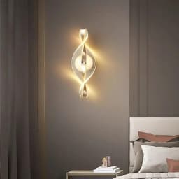 Nordic LED Wall Lamp Living Room Indoor Lighting Originality Lamps Home Decoration Aisle Modern LED Acrylic Bedside Wall Light