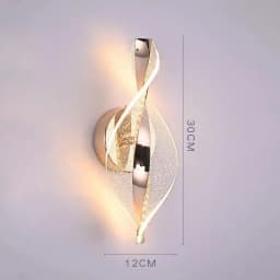 Nordic LED Wall Lamp Living Room Indoor Lighting Originality Lamps Home Decoration Aisle Modern LED Acrylic Bedside Wall Light