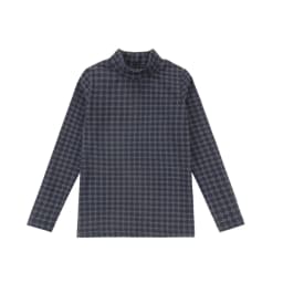 AP AW26 Navy Blue Corduroy Collection Kids Boy Girl Fashion Geometric Print Shirt Family Matching Clothing Dress Top Jumper