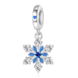 Fit Pandora 2027 Fashionable Original Hot Sales Reindeer Snow House Bead Pendant DIY Bracelet Necklace Jewelry Christmas Gift