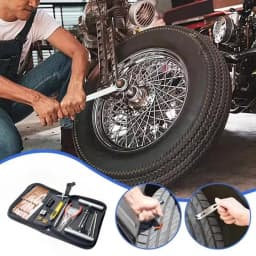 ZFOUEK Emergency Tire Repair Kit Car Tire Repair Tool Tire Repair Kit Auto Bike Tire Repair Puncture Plug Garage Car Accessories