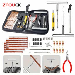 ZFOUEK Emergency Tire Repair Kit Car Tire Repair Tool Tire Repair Kit Auto Bike Tire Repair Puncture Plug Garage Car Accessories