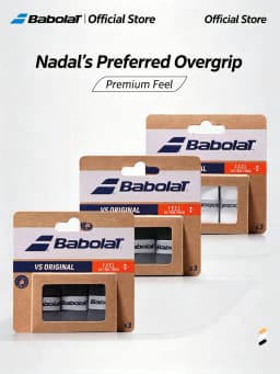 3 Pieces Original babolat Overgrip Anti Slip Tennis Racket Sweatband Grips Padel Shock Absorption Grip Tape Training Accessories