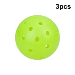 1/3pcs Pickleball Balls Outdoor 48Holes Training Pickleball 74mm Standard Pickle Balls For Training Competition Accessories
