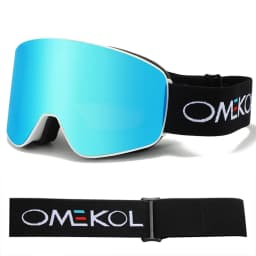 OMEKOL BRAND NEW Double Layers Anti-Fog Ski Goggles Snowmobile Eyewear Outdoor Sport Snow Snowboard Glasses