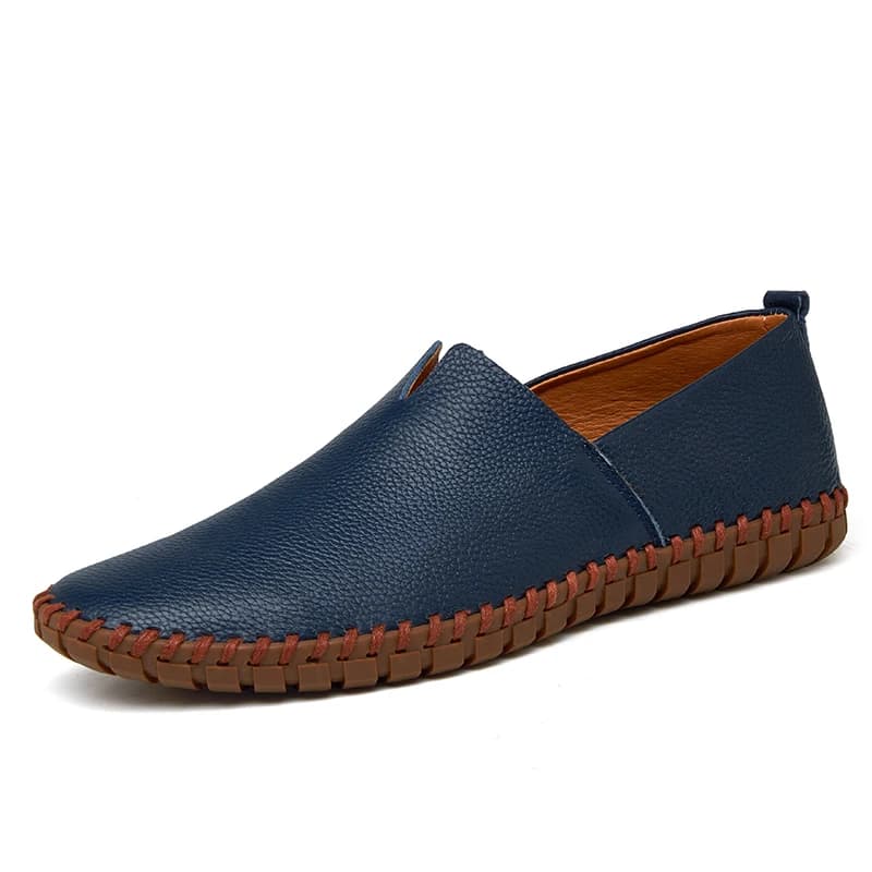 Fashion Men's Driving Shoes Handmade Leather Men Loafers Soft Breathable Men's Casual Shoes Zapatillas Hombre Big Size 38-48