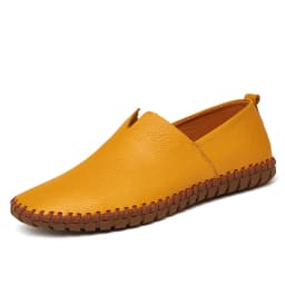 Fashion Men's Driving Shoes Handmade Leather Men Loafers Soft Breathable Men's Casual Shoes Zapatillas Hombre Big Size 38-48