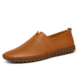 Fashion Men's Driving Shoes Handmade Leather Men Loafers Soft Breathable Men's Casual Shoes Zapatillas Hombre Big Size 38-48