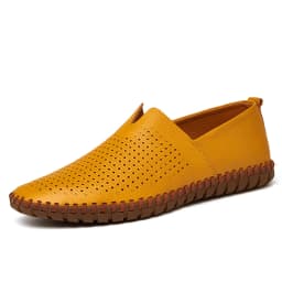 Fashion Men's Driving Shoes Handmade Leather Men Loafers Soft Breathable Men's Casual Shoes Zapatillas Hombre Big Size 38-48