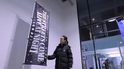 Custom Nobori Flag Hanging Banner Outdoor Indoor Decoration Advertising 100% Polyester Digital Printing Double Stitched