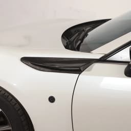 For Subaru BRZ Toyota 86 GT86 12-20 Car Side Air Outlet Fender Fin Vent Trim Cover ABS Carbon Fiber Texture Exterior Accessories