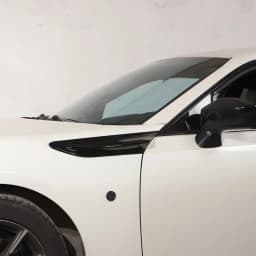 For Subaru BRZ Toyota 86 GT86 12-20 Car Side Air Outlet Fender Fin Vent Trim Cover ABS Carbon Fiber Texture Exterior Accessories