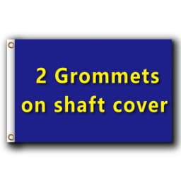 Custom Flag For Company Advertising Logo Sport Outdoor Banners Brass Grommets Promotion Decoration Any Size