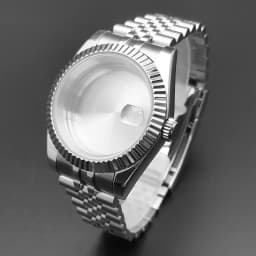 Neiton 36mm/39mm Sapphire Glass For Men Watch Case Fit NH36 NH34 NH35Movement FashionWaterproof Jubilee Stainless Steel
